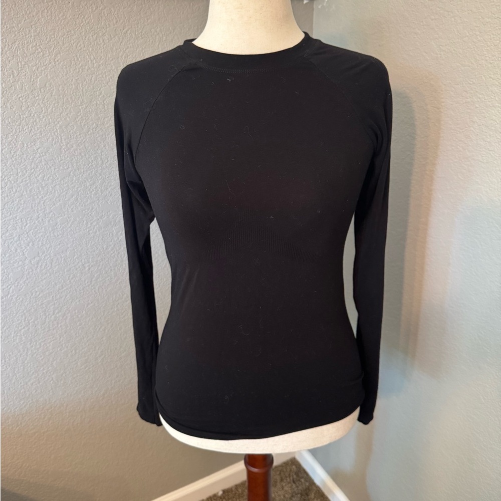 Black Long Sleeve Women's Top
